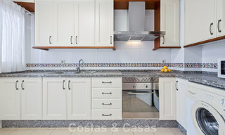 Spacious townhouse for sale in a beachfront complex on the New Golden Mile between Marbella and Estepona 776034 
