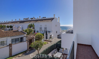 Spacious townhouse for sale in a beachfront complex on the New Golden Mile between Marbella and Estepona 776035 