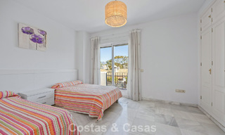 Spacious townhouse for sale in a beachfront complex on the New Golden Mile between Marbella and Estepona 776036 
