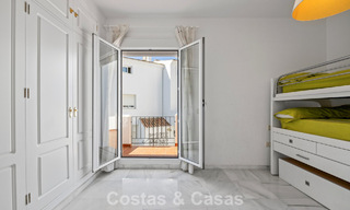 Spacious townhouse for sale in a beachfront complex on the New Golden Mile between Marbella and Estepona 776037 