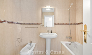 Spacious townhouse for sale in a beachfront complex on the New Golden Mile between Marbella and Estepona 776039 