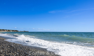 Spacious townhouse for sale in a beachfront complex on the New Golden Mile between Marbella and Estepona 776040 