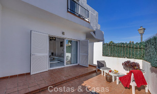 Spacious townhouse for sale in a beachfront complex on the New Golden Mile between Marbella and Estepona 776041 