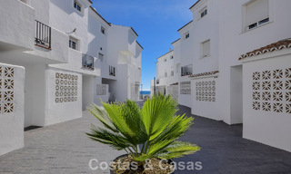 Spacious townhouse for sale in a beachfront complex on the New Golden Mile between Marbella and Estepona 776044 