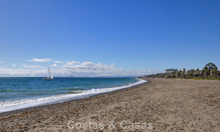 Spacious townhouse for sale in a beachfront complex on the New Golden Mile between Marbella and Estepona 776045 