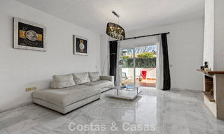 Spacious townhouse for sale in a beachfront complex on the New Golden Mile between Marbella and Estepona 776049 