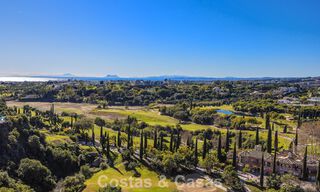Luxury apartment for sale in the prestigious 5* Los Flamingos Golf Resort on the New Golden Mile, Marbella - Benahavis 776137 