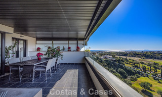 Luxury apartment for sale in the prestigious 5* Los Flamingos Golf Resort on the New Golden Mile, Marbella - Benahavis 776138 