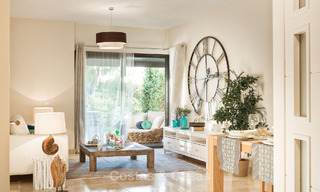 Contemporary golf apartments for sale in a 5-star golf resort, New Golden Mile, Marbella - Benahavís 807042 