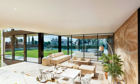 Luxurious off-plan designer villa for sale in a secure urbanization in Nueva Andalucia, Marbella 776149