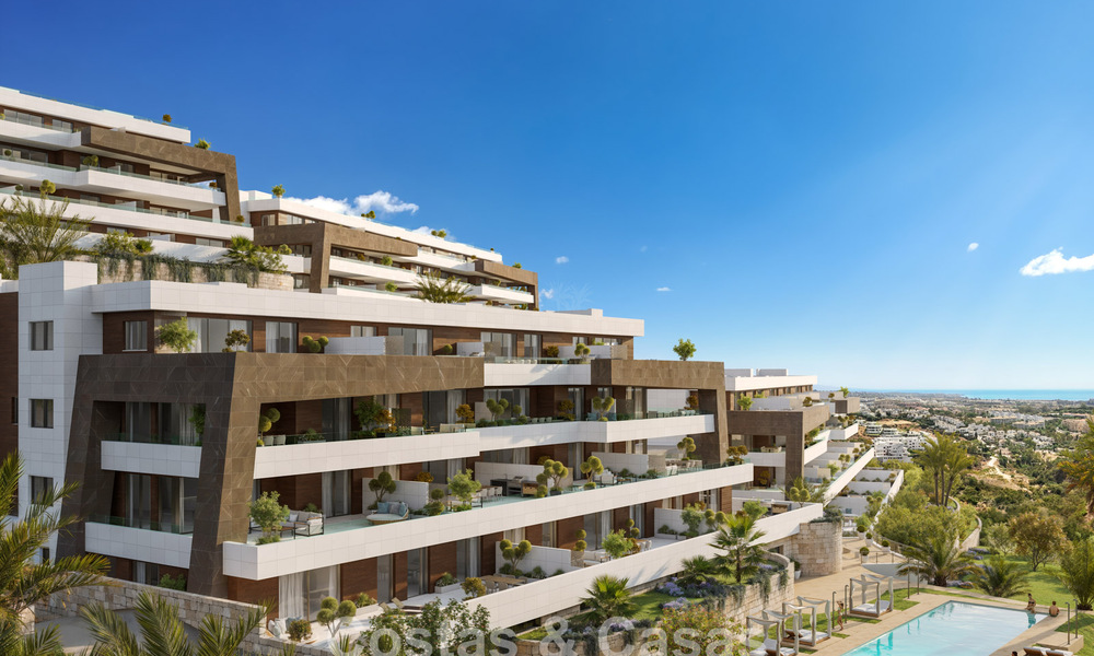 Exclusive development of modern apartments for sale on the New Golden Mile between Marbella and Estepona 776153