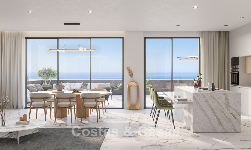 Exclusive development of modern apartments for sale on the New Golden Mile between Marbella and Estepona 776156