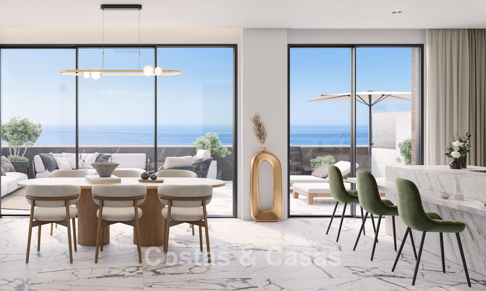 Exclusive development of modern apartments for sale on the New Golden Mile between Marbella and Estepona 776161