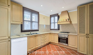 Spanish townhouse with sea views for sale in a quiet, gated community in the hills of Benahavis - Marbella 776236 