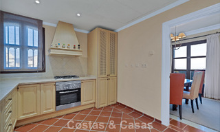 Spanish townhouse with sea views for sale in a quiet, gated community in the hills of Benahavis - Marbella 776237 