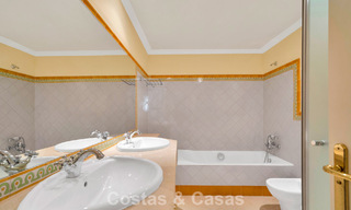 Spanish townhouse with sea views for sale in a quiet, gated community in the hills of Benahavis - Marbella 776250 