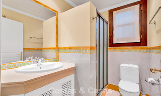 Spanish townhouse with sea views for sale in a quiet, gated community in the hills of Benahavis - Marbella 776251 