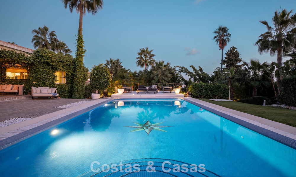 Move-in ready luxury villa with a modern Mediterranean style for sale in Nueva Andalucia’s Golf Valley, Marbella 776257