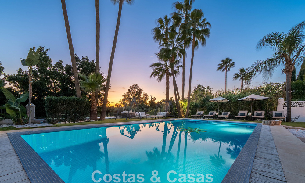 Move-in ready luxury villa with a modern Mediterranean style for sale in Nueva Andalucia’s Golf Valley, Marbella 776259