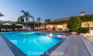 Move-in ready luxury villa with a modern Mediterranean style for sale in Nueva Andalucia’s Golf Valley, Marbella 776260 