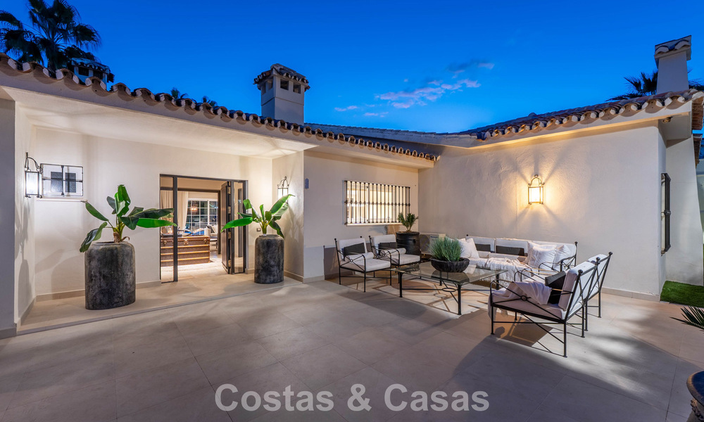 Move-in ready luxury villa with a modern Mediterranean style for sale in Nueva Andalucia’s Golf Valley, Marbella 776262