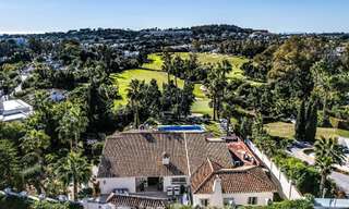 Move-in ready luxury villa with a modern Mediterranean style for sale in Nueva Andalucia’s Golf Valley, Marbella 776264 