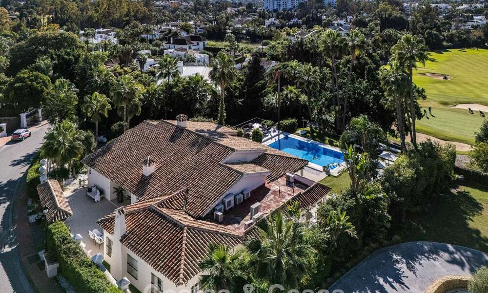 Move-in ready luxury villa with a modern Mediterranean style for sale in Nueva Andalucia’s Golf Valley, Marbella 776265