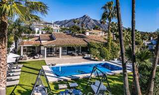 Move-in ready luxury villa with a modern Mediterranean style for sale in Nueva Andalucia’s Golf Valley, Marbella 776266 