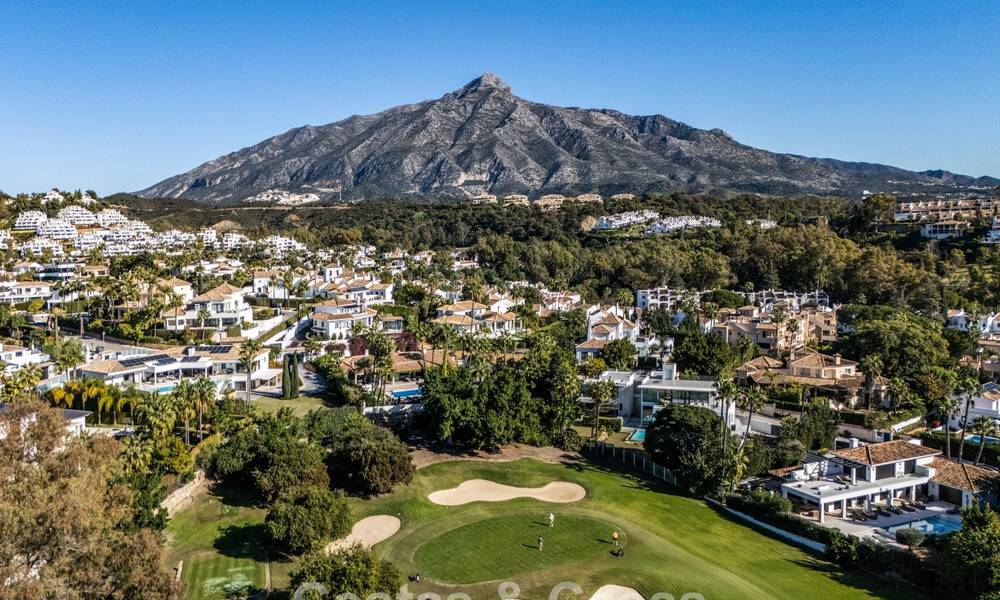 Move-in ready luxury villa with a modern Mediterranean style for sale in Nueva Andalucia’s Golf Valley, Marbella 776267