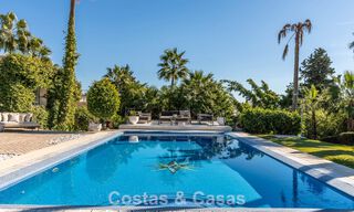 Move-in ready luxury villa with a modern Mediterranean style for sale in Nueva Andalucia’s Golf Valley, Marbella 776269 