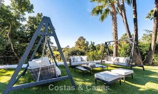 Move-in ready luxury villa with a modern Mediterranean style for sale in Nueva Andalucia’s Golf Valley, Marbella 776271 
