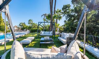 Move-in ready luxury villa with a modern Mediterranean style for sale in Nueva Andalucia’s Golf Valley, Marbella 776272 