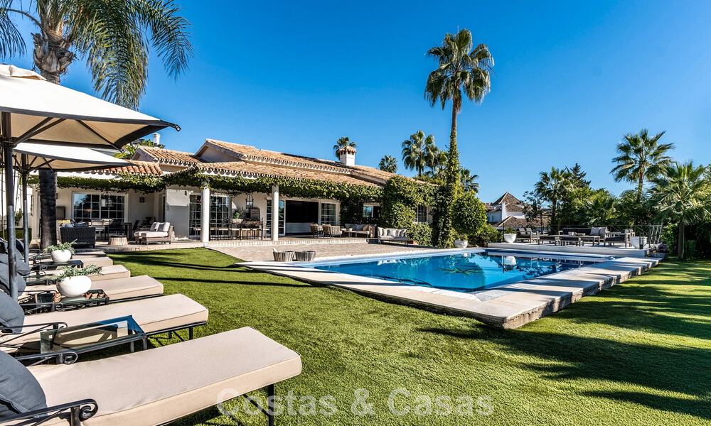 Move-in ready luxury villa with a modern Mediterranean style for sale in Nueva Andalucia’s Golf Valley, Marbella 776273