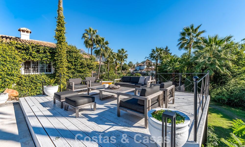 Move-in ready luxury villa with a modern Mediterranean style for sale in Nueva Andalucia’s Golf Valley, Marbella 776275