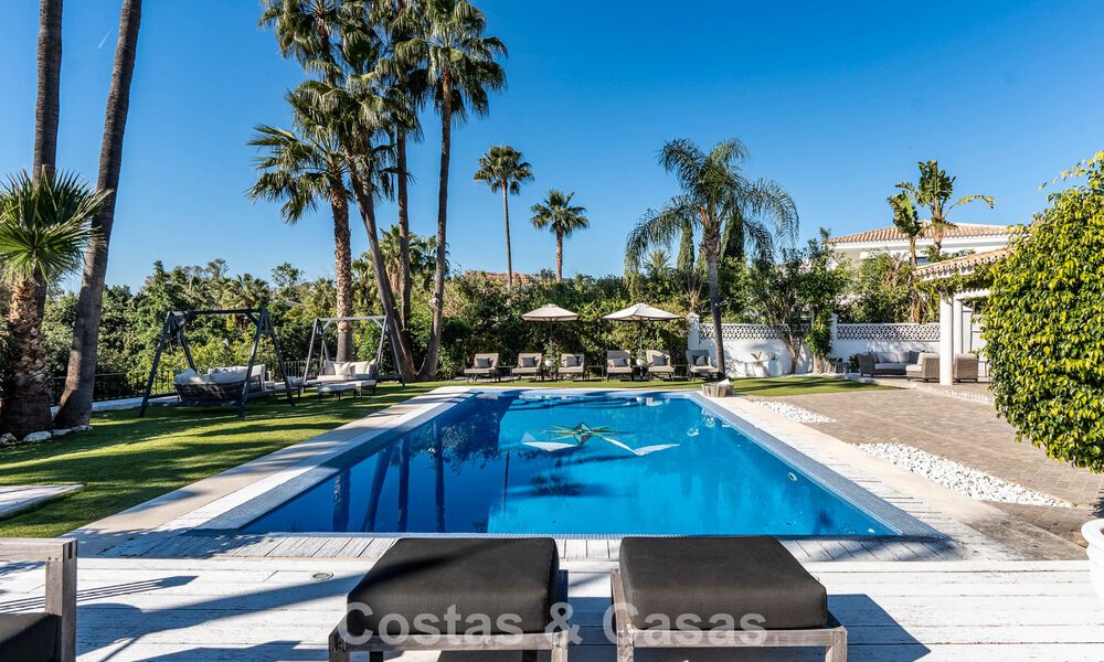 Move-in ready luxury villa with a modern Mediterranean style for sale in Nueva Andalucia’s Golf Valley, Marbella 776276