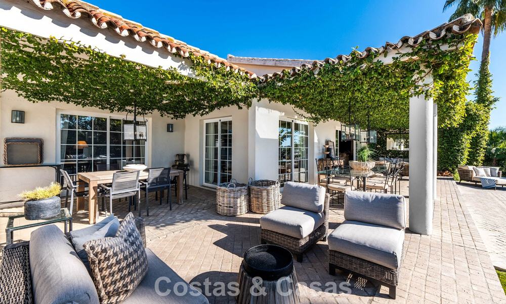 Move-in ready luxury villa with a modern Mediterranean style for sale in Nueva Andalucia’s Golf Valley, Marbella 776277