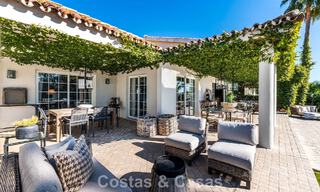 Move-in ready luxury villa with a modern Mediterranean style for sale in Nueva Andalucia’s Golf Valley, Marbella 776277 