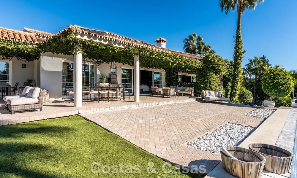 Move-in ready luxury villa with a modern Mediterranean style for sale in Nueva Andalucia’s Golf Valley, Marbella 776278