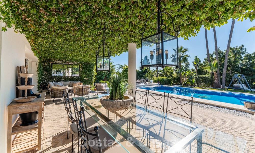 Move-in ready luxury villa with a modern Mediterranean style for sale in Nueva Andalucia’s Golf Valley, Marbella 776279