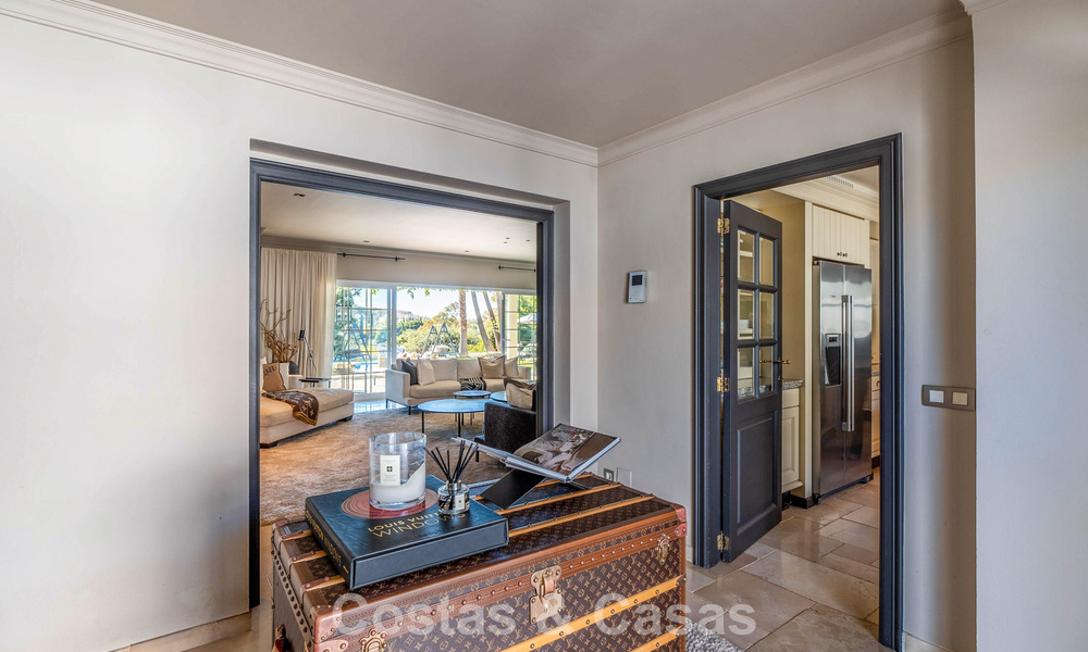 Move-in ready luxury villa with a modern Mediterranean style for sale in Nueva Andalucia’s Golf Valley, Marbella 776284