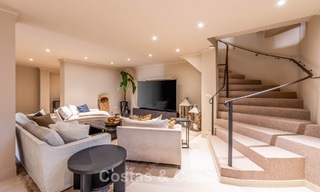 Move-in ready luxury villa with a modern Mediterranean style for sale in Nueva Andalucia’s Golf Valley, Marbella 776295 