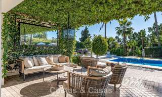 Move-in ready luxury villa with a modern Mediterranean style for sale in Nueva Andalucia’s Golf Valley, Marbella 776304 