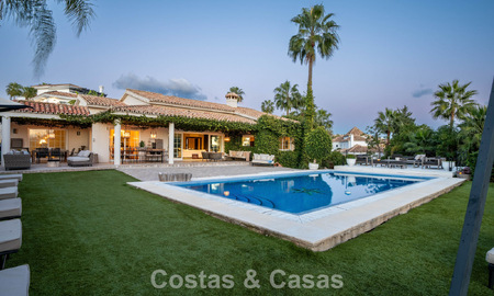 Move-in ready luxury villa with a modern Mediterranean style for sale in Nueva Andalucia’s Golf Valley, Marbella 776305