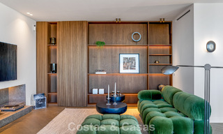 Modern renovated duplex penthouse for sale, short distance to all amenities in Nueva Andalucia’s golf valley, Marbella 793363 