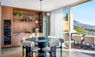 Modern renovated duplex penthouse for sale, short distance to all amenities in Nueva Andalucia’s golf valley, Marbella 793365 