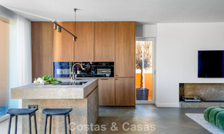 Modern renovated duplex penthouse for sale, short distance to all amenities in Nueva Andalucia’s golf valley, Marbella 793367 