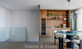 Modern renovated duplex penthouse for sale, short distance to all amenities in Nueva Andalucia’s golf valley, Marbella 793374 