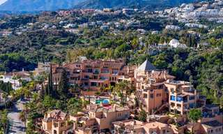 Modern renovated duplex penthouse for sale, short distance to all amenities in Nueva Andalucia’s golf valley, Marbella 793376 