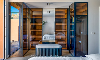 Modern renovated duplex penthouse for sale, short distance to all amenities in Nueva Andalucia’s golf valley, Marbella 793381 