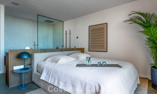 Modern renovated duplex penthouse for sale, short distance to all amenities in Nueva Andalucia’s golf valley, Marbella 793383 